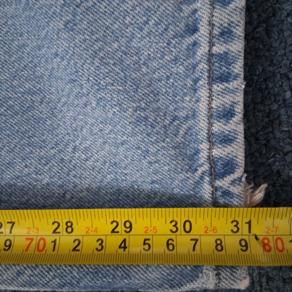 Vtg Anchor Blue Beyond Baggy Jeans Men 38 X 30 Fits 36